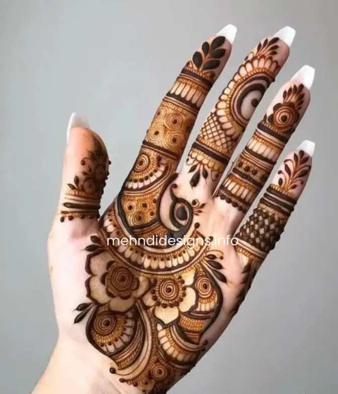 Flower Mehndi Design