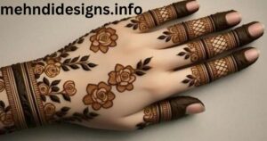 Simple Back Hand Mehndi Designs – Simple & Beautiful Ideas