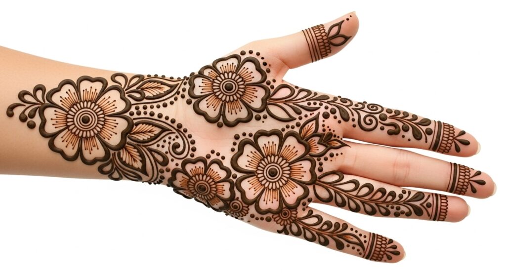 Negative Space Flowers