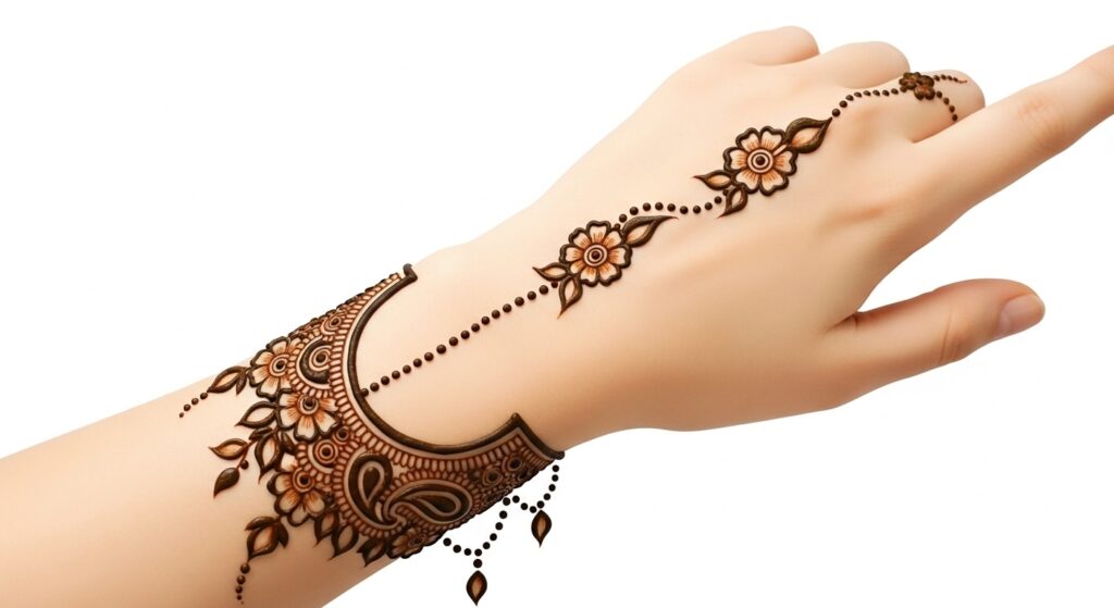 Bracelet Arabic Mehndi