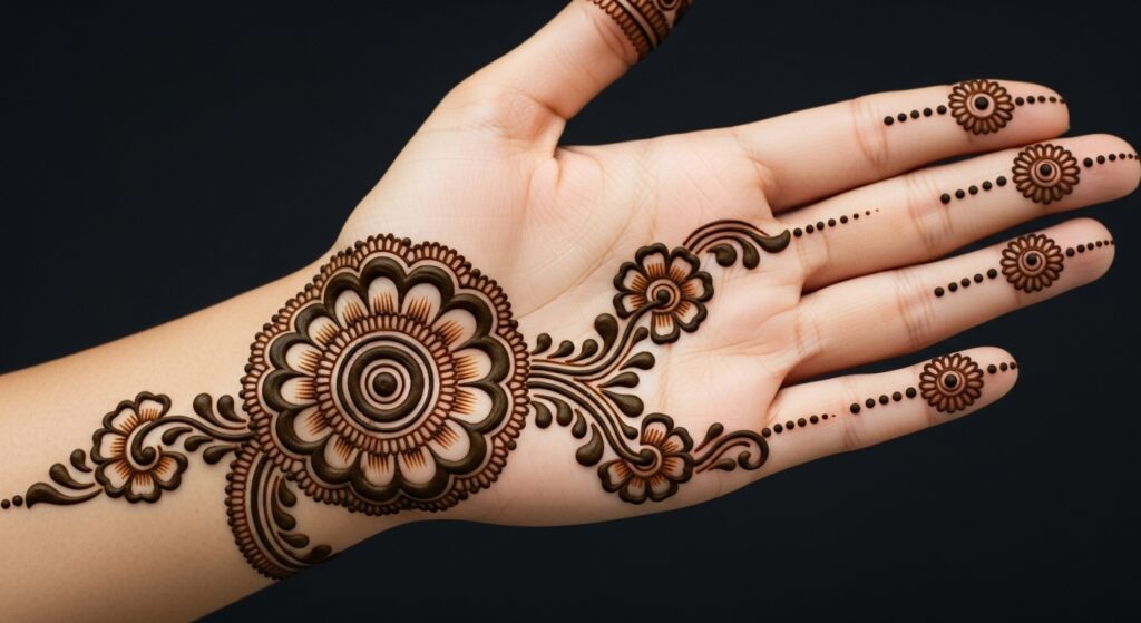 Mandala Arabic Mehndi