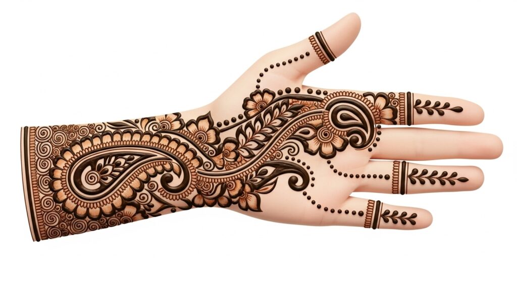 Paisley Arabic Mehndi